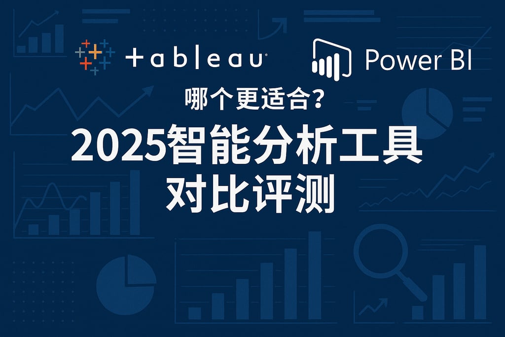 Tableau与Power BI哪个更适合？2025智能分析工具对比评测
